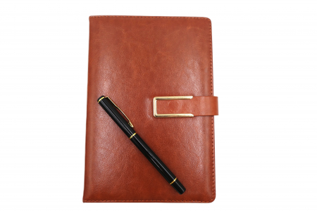 Cadouri barbati - Set cadou, agenda si pix, pentru barbati, 22 cm, rosu