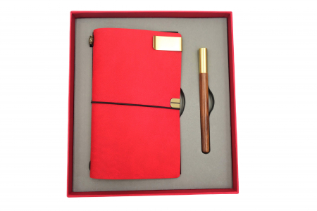 Cadouri Femei - Set cadou, agenda si pix, pentru femei, 22 cm