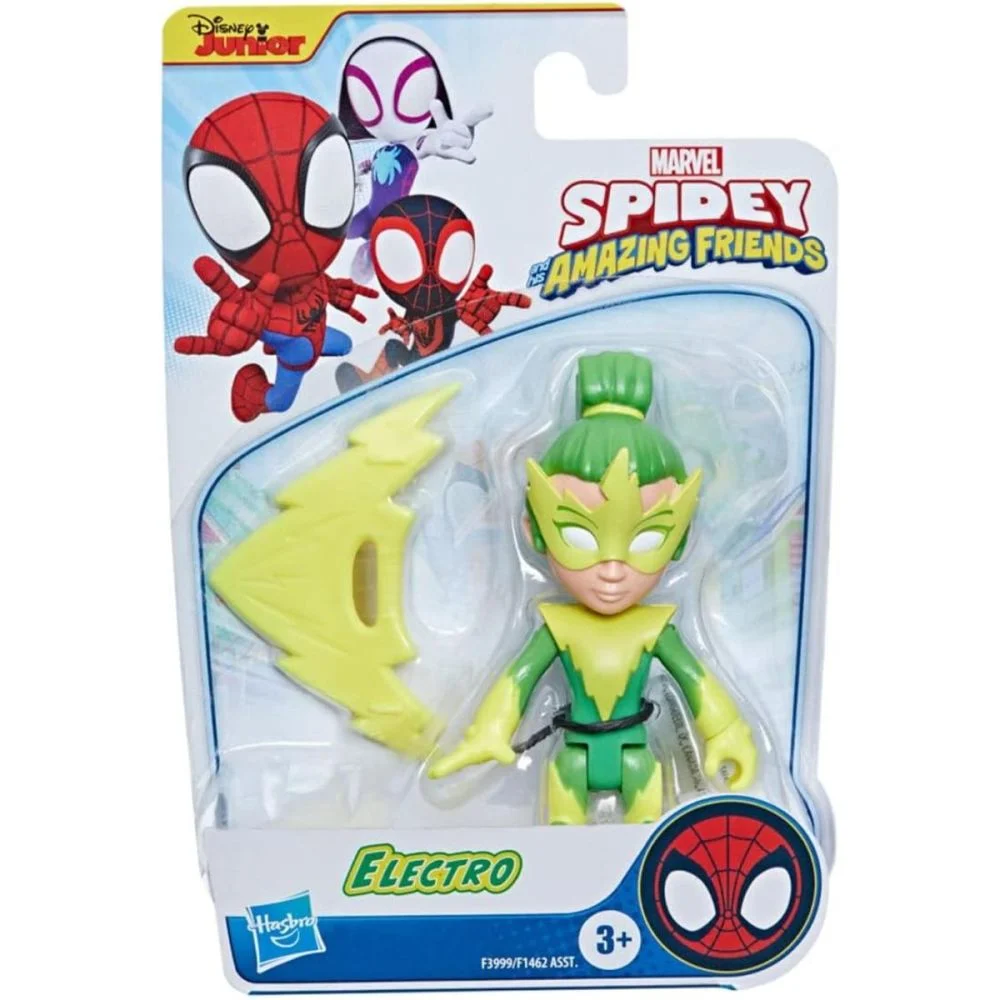 Figurina Spidey and His Amazing Friends, Electro si Lightning Bolt, 13 cm [1]