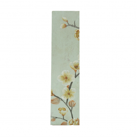 Vază pentru flori, din MDF, 40 cm, cu flori, albastru deschis [7]