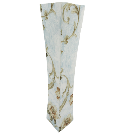 Decoratiuni - Vază pentru flori, din MDF, 58 cm, crem