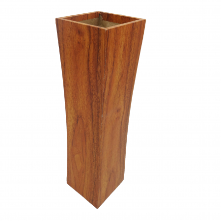 Vază pentru flori, din MDF, 40 cm, maro [5]