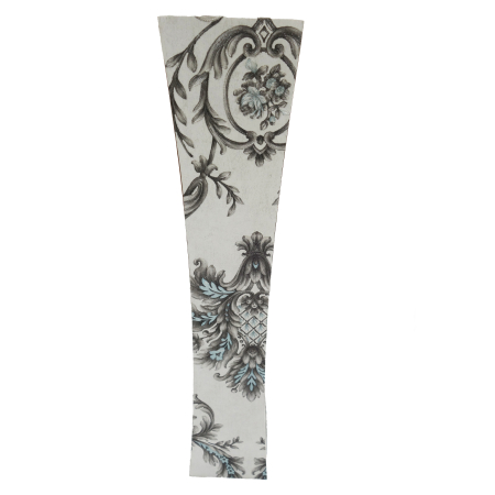 Vază pentru flori, din MDF, 58 cm, alb/negru [3]