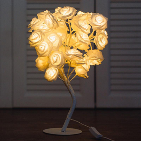 Veioza in forma de copacel, cu lumina calda, 40 cm [5]