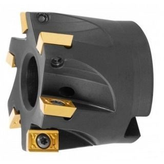 Capete de frezat cu placute amovibile - Cap de frezat la 90° 7690VA09 Cu alezaj 32/5 mm