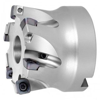 Capete de frezat cu placute amovibile - Cap de frezat MFH Cu alezaj 100/6 mm