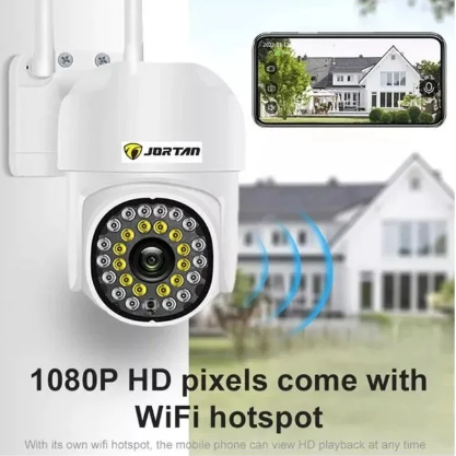 Cameră de Supraveghere Jortan WiFi HD cu Viziune Infraroșu și Protecție Avansată IP66 [5]