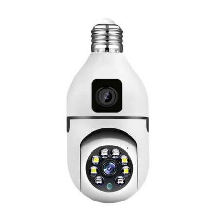 Camere IP WIFI Interior - Jortan JTZ-9696PROB Wifi , HD : Cameră de Supraveghere Duală cu Vedere 360°, Full Color , Icsee