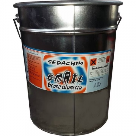 Vopsele - Email Bronz Aluminiu 20L pentru acoperisuri