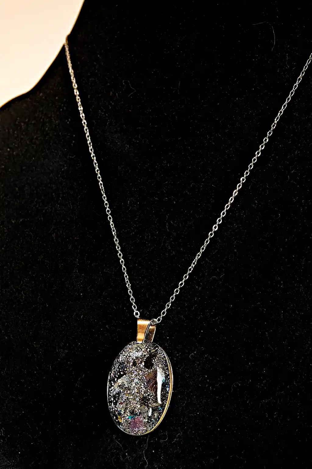 Pandantiv cu Lapis Lazuli și Cuarț Alb – SM 40 | Bijuterie Handmade Unicat Selin Mode [2]