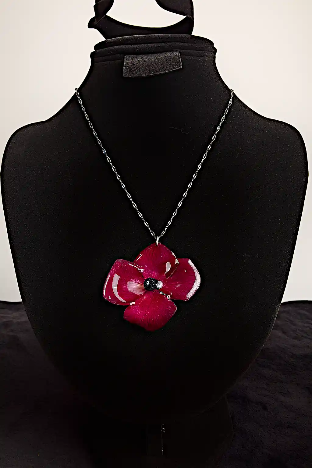 Pandantiv Handmade din Petale Naturale Presate în Rășină – SM 14 [1]