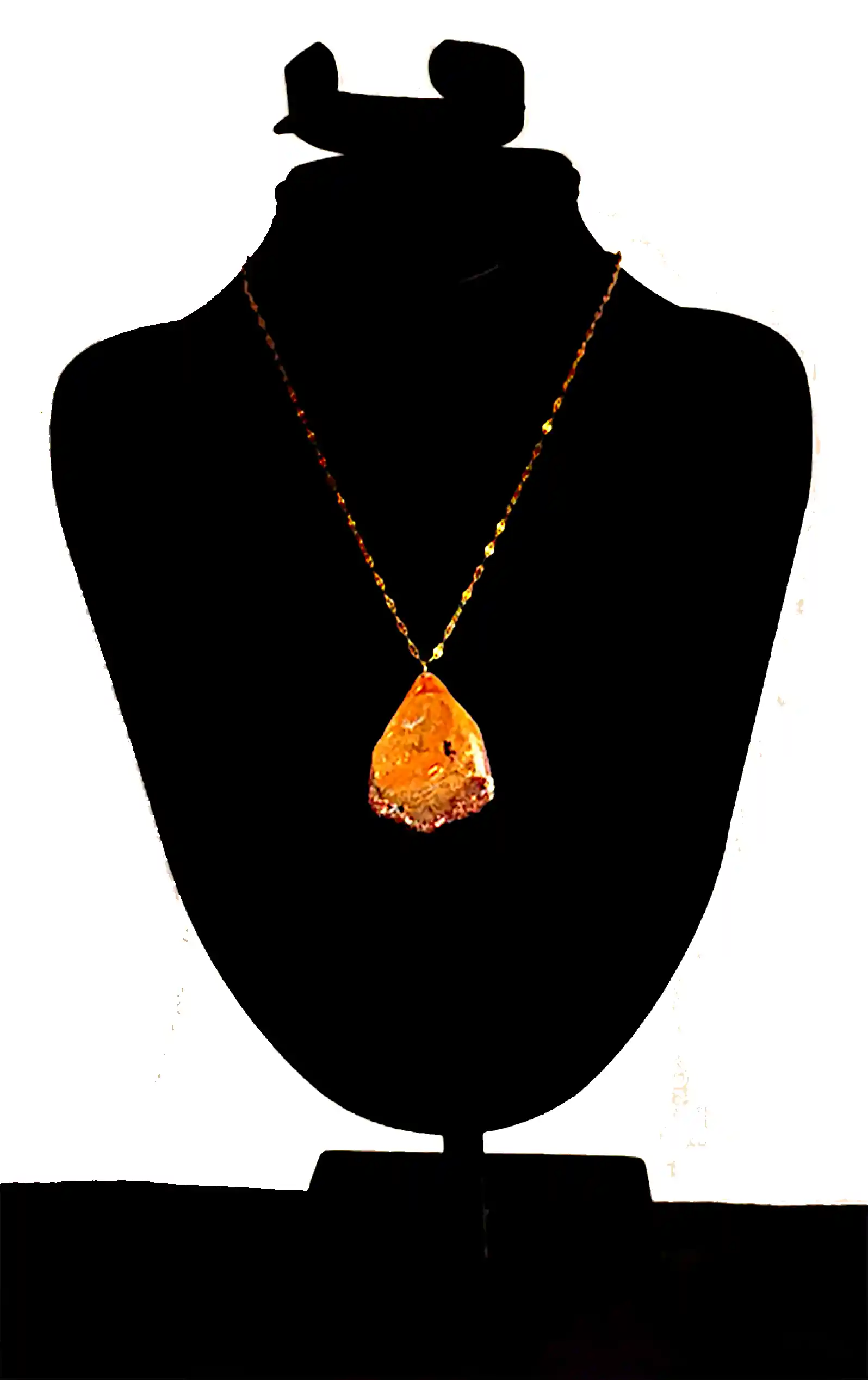 Set Cercei și Pandantiv SM 11 – din petale naturale de trandafir [1]