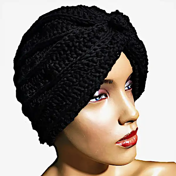 Căciulă Turban din Bumbac [2]