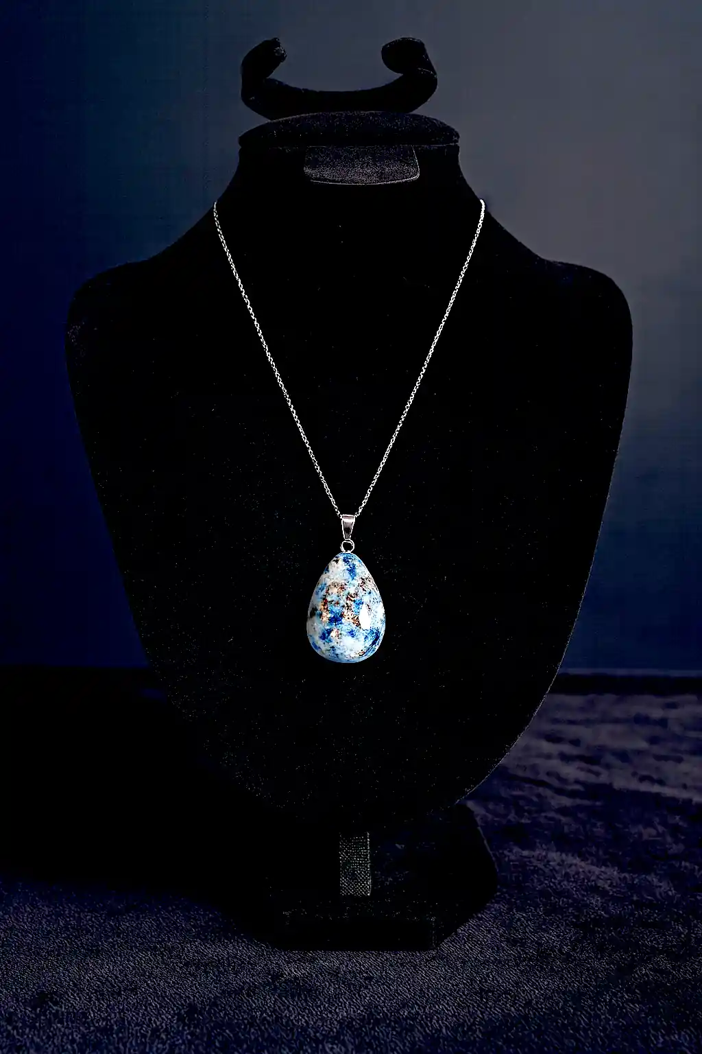 Pandantiv picătură din piatră naturală Lapis Lazuli – SM 51 [2]