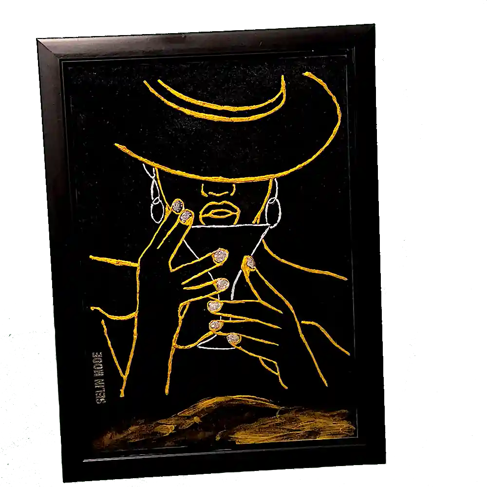 Tablouri decorative handmade din rășină epoxidică - Tablou Decorativ SM 13 T