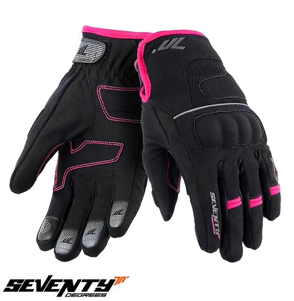 Manusi iarna Seventy WinterTex waterproof iarna, femei, negru/roz [1]