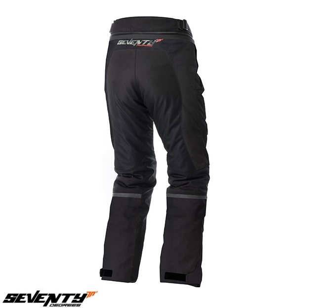 Pantaloni moto Seventy touring vara-iarna, negru (SD-varianta scurta) [2]
