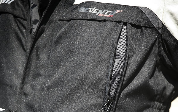 Geaca moto vara-iarna barbati Seventy Touring, negru/gri [4]