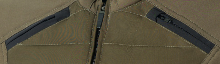Geaca moto femei Seventy Urban vara-iarna, verde military [3]