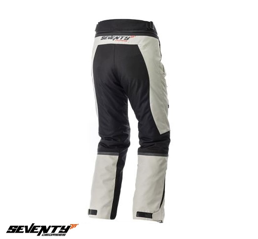 Pantaloni moto Seventy Touring vara-iarna, negru/gri (SD-varianta standard) [2]