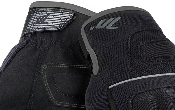 Manusi Seventy Urban vara, femei, tactile, negru/gri [2]