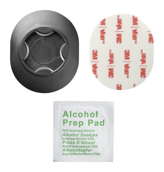 Adaptor adeziv universal Interphone model Quiklox UNIVERSAL ADHESIVE PAD [2]