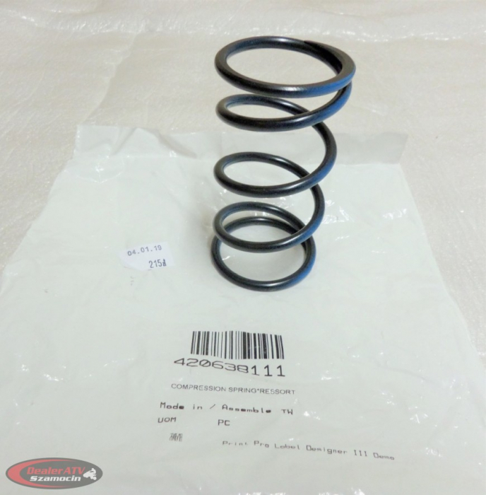Arc variator primar Can am Maverick X3 2017-2020, negru-albastru, 180-280lbs, 420638111 [2]