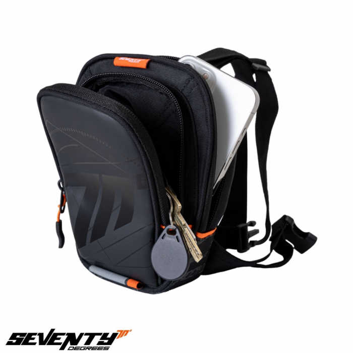 Borseta moto de picior Seventy model SD-TL1 – culoare: negru [2]