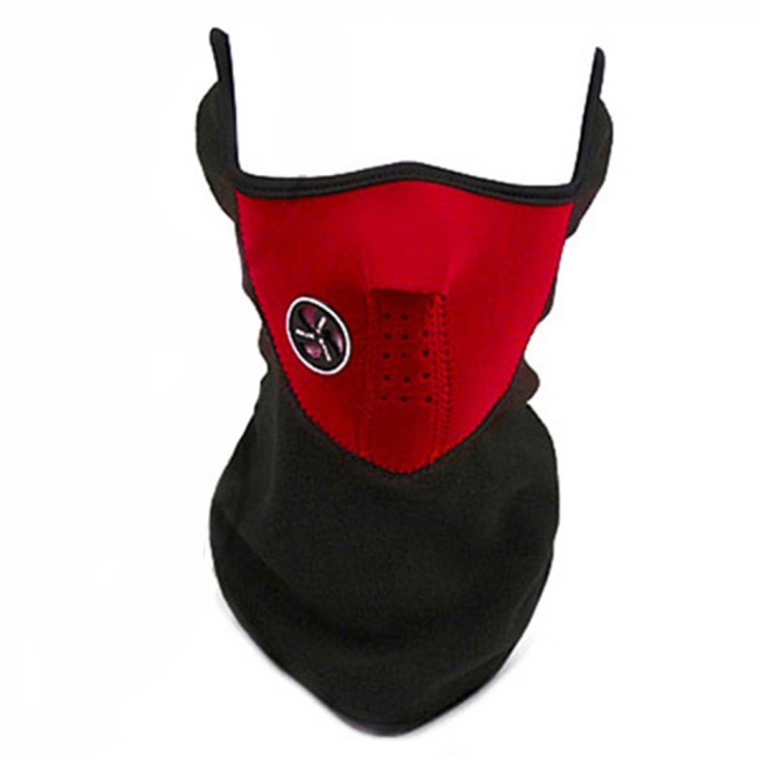 Cagula all-season microfibre pentru moto, ski, paintball marime universala, rosu [4]