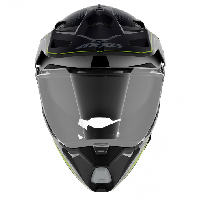 Casca adventure/touring/off road Axxis model Wolf DS Roadrunner gri lucios [2]