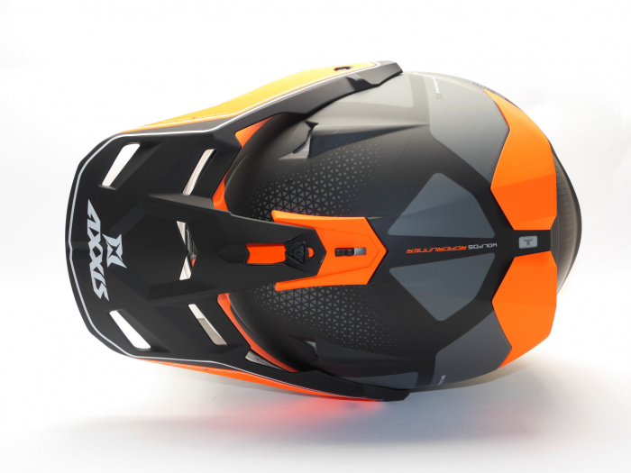 Casca adventure/touring/off road Axxis model Wolf DS Roadrunner portocaliu mat [6]