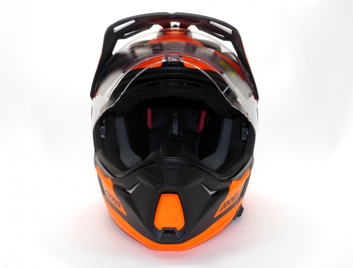Casca adventure/touring/off road Axxis model Wolf DS Roadrunner portocaliu mat [5]