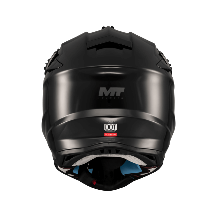 Casca enduro/offroad MT model Falcon S Pure A1 negru mat [3]