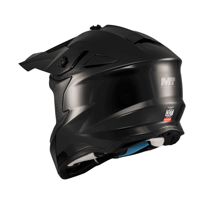 Casca enduro/offroad MT model Falcon S Pure A1 negru mat [4]