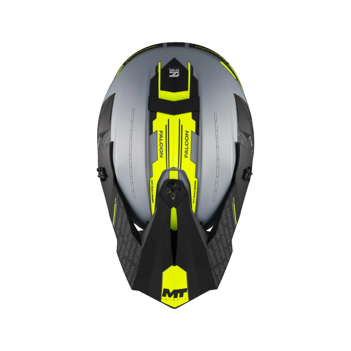 Casca enduro/offroad MT model Falcon S Ruler C2 gri mat [5]