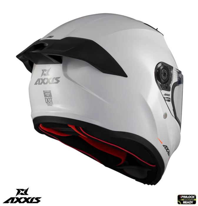 Casca integrala Axxis Fenix A0 alb lucios – tip viziera: MT-V-31B – DKS429 [4]