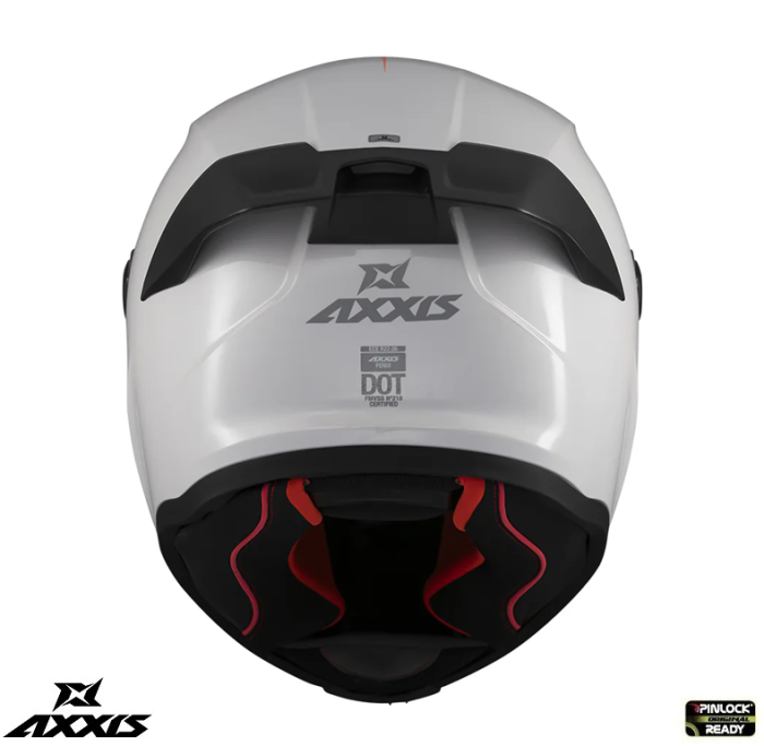 Casca integrala Axxis Fenix A0 alb lucios – tip viziera: MT-V-31B – DKS429 [5]