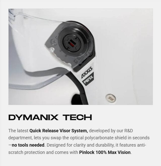 Casca integrala Axxis Fenix Angry Face B2 negru mat – tip viziera: MT-V-31B – DKS429 [7]