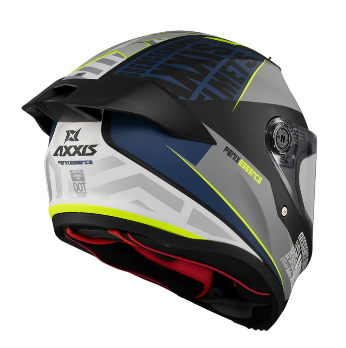 Casca integrala Axxis Fenix Essence C2 gri/albastru mat – tip viziera: MT-V-31B – DKS429 [4]