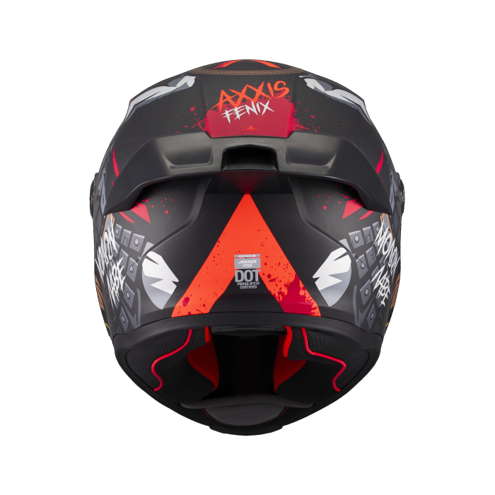Casca integrala Axxis Fenix Hoplita B5 rosu lucios – tip viziera: MT-V-31B – DKS429 [4]