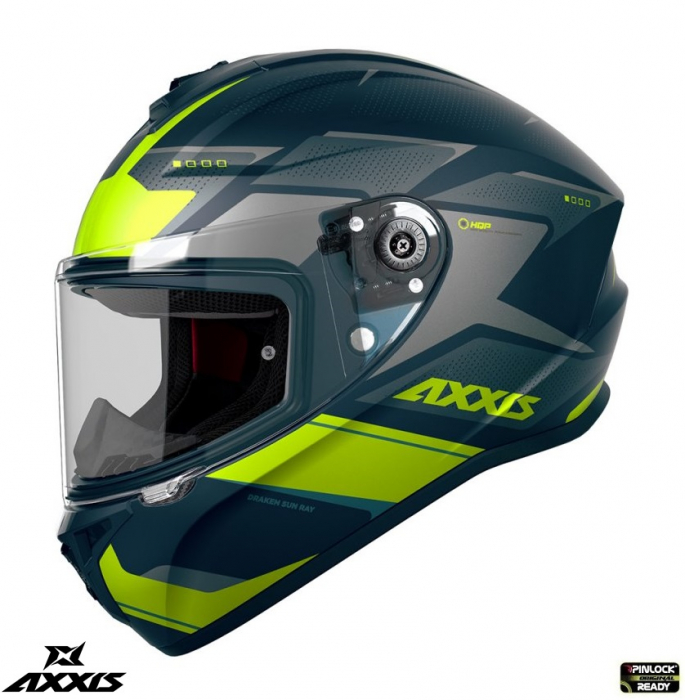 Casca integrala Axxis model Draken S Sunray C2 gri mat [1]