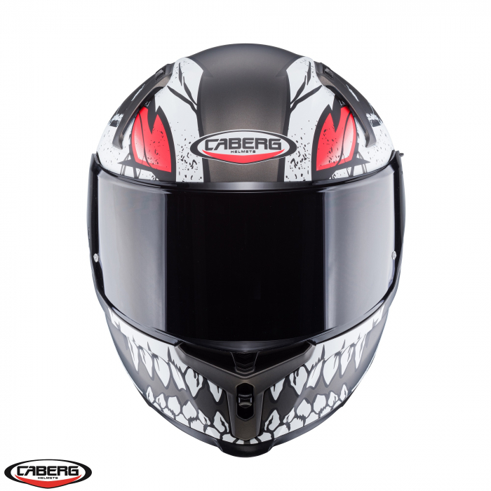 Casca integrala Caberg model Avalon X SV Punk K8 gri/alb/rosu mat Pinlock ready [3]