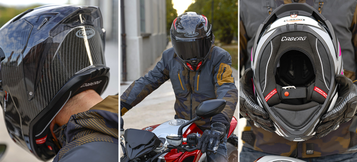 Casca integrala Caberg model Drift Evo II Carbon Nova N3 gri Pinlock ready – lentila Pinlock – 100% carbon [6]