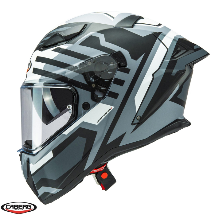 Casca integrala Caberg model Drift Evo II SV Horizon N5 gri/negru/alb mat Pinlock ready – lentila Pinlock inclusa [2]