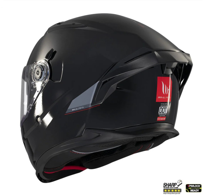 Casca integrala MT Braker SV A1 negru lucios (ochelari soare integrati) [7]