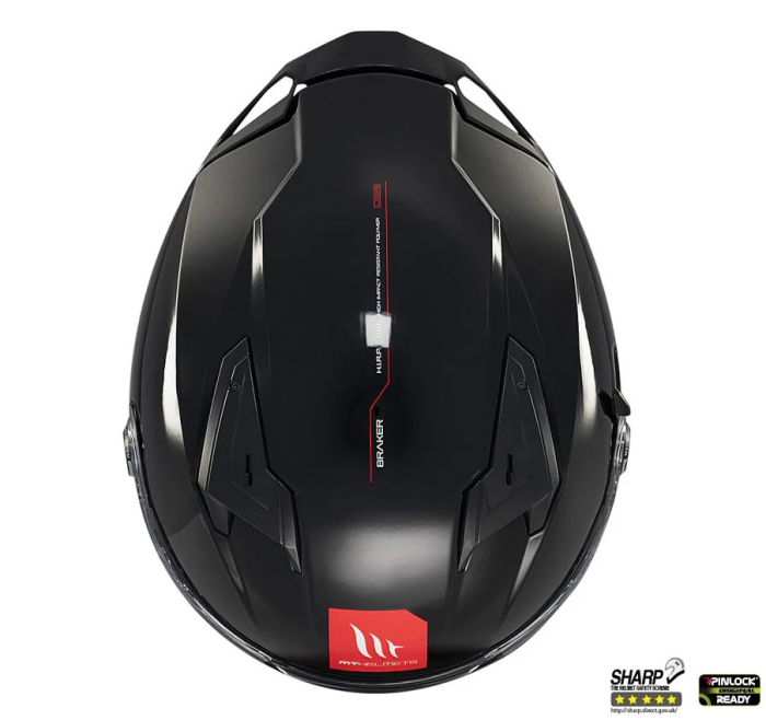 Casca integrala MT Braker SV A1 negru lucios (ochelari soare integrati) [8]