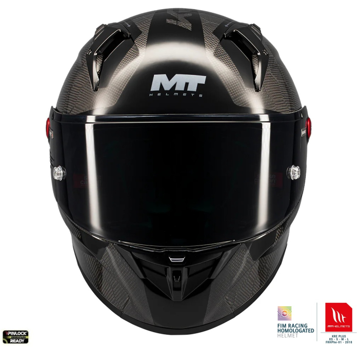 Casca integrala MT KRE+ S Pure Carbon A1 negru lucios – 100% carbon – FIM approved - ECE 22.06 [3]
