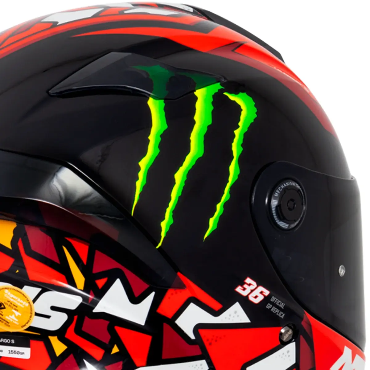 Casca integrala MT Targo S Piqueras B5 rosu lucios – omologare noua ECE 22.06 – tip viziera: MT-V-14 [8]