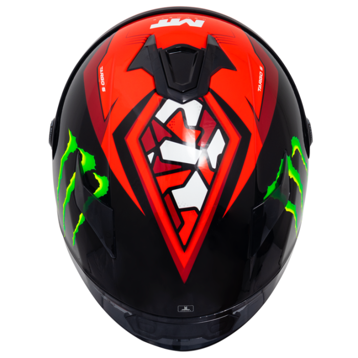 Casca integrala MT Targo S Piqueras B5 rosu lucios – omologare noua ECE 22.06 – tip viziera: MT-V-14 [4]