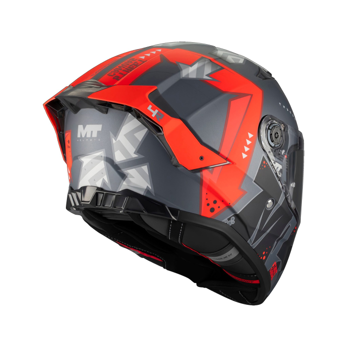 Casca integrala MT Thunder 4 R SV Canvas C5 rosu mat (ochelari soare integrati) + lentila antiaburire Pinlock 70 cadou – tip viziera: MT-V-28C – DKS 435 [3]